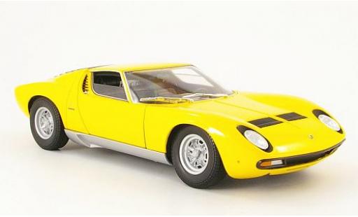 Modellautos Lamborghini Miura 1/18 Welly SV gelb 1971 1:18 Lamborghini Miura 1/18 Welly SV gelb 1971 1:18 modellautos
