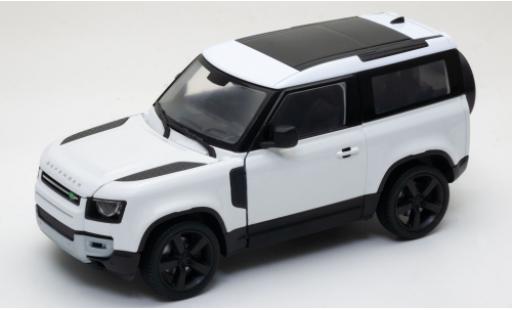 Modellautos Land Rover Defender 1/24 Welly weiss 2020 Land Rover Defender 1/24 Welly weiss 2020 modellautos