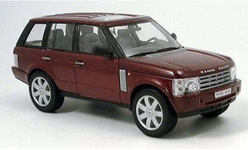 Modellautos Land Rover Range Rover 1/24 Welly dkl.-rot 2003 1:24 Land Rover Range Rover 1/24 Welly dkl.-rot 2003 1:24 modellautos