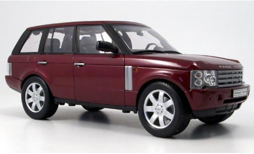 Modellautos Land Rover Range Rover 1/18 Welly dkl.-rot-met. 2003 1:18 Land Rover Range Rover 1/18 Welly dkl.-rot-met. 2003 1:18 modellautos