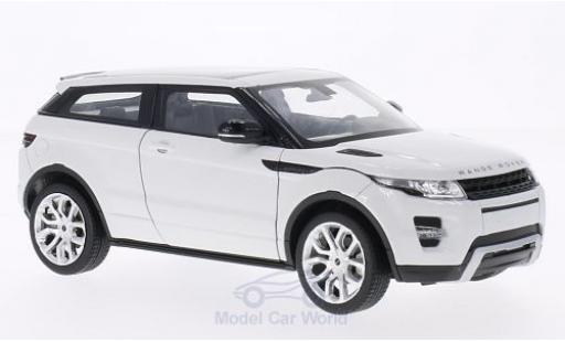 Modellautos Land Rover Range Rover 1/24 Welly Evoque weiss Land Rover Range Rover 1/24 Welly Evoque weiss modellautos