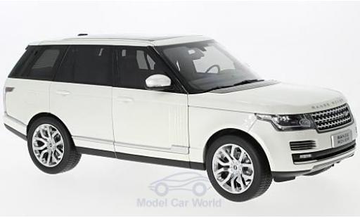 Modellautos Land Rover Range Rover 1/18 Welly mettalic weiss 2013 GTA Edition Land Rover Range Rover 1/18 Welly mettalic weiss 2013 GTA Edition modellautos