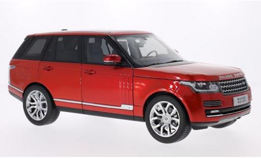 Modellautos Land Rover Range Rover 1/18 Welly rot 2013 1:18 Land Rover Range Rover 1/18 Welly rot 2013 1:18 modellautos