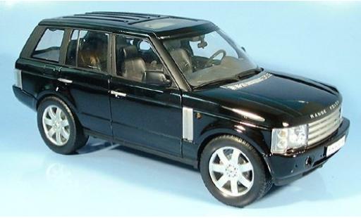 Modellautos Land Rover Range Rover 1/18 Welly schwarz 2003 1:18 Land Rover Range Rover 1/18 Welly schwarz 2003 1:18 modellautos