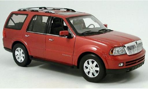 Modellautos Lincoln Navigator 1/18 Welly rot 2005 1:18 Lincoln Navigator 1/18 Welly rot 2005 1:18 modellautos