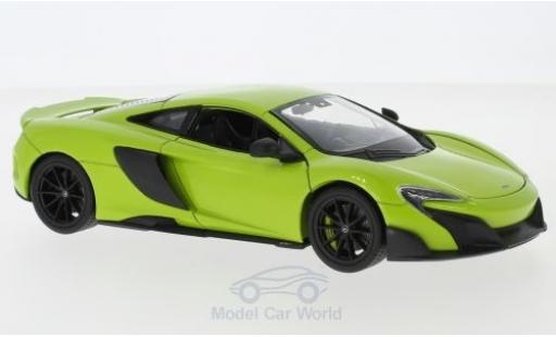 Modellautos McLaren 675 1/24 Welly LT grün McLaren 675 1/24 Welly LT grün modellautos