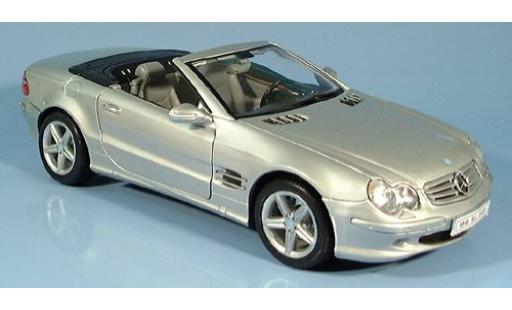 Modellautos Mercedes 500 1/18 Welly SL Cabriolet silber 1:18 Mercedes 500 1/18 Welly SL Cabriolet silber 1:18 modellautos