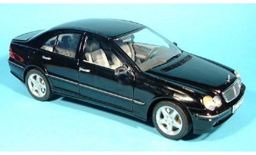 Mercedes Classe C 1/18 Welly schwarz 2001 1:18 modellautos