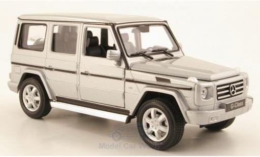 Modellautos Mercedes Classe G 1/24 Welly silber ohne Vitrine Mercedes Classe G 1/24 Welly silber ohne Vitrine modellautos