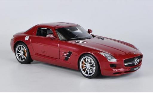 Modellautos Mercedes SLS 1/18 Welly AMG (C197) rot 1:18 Mercedes SLS 1/18 Welly AMG (C197) rot 1:18 modellautos