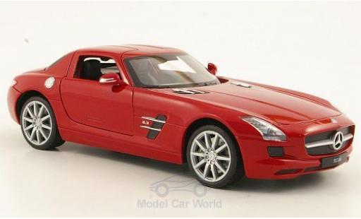 Mercedes SLS 1/24 Welly AMG (C197) rot modellautos