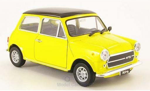 Modellautos Mini Cooper 1/24 Welly 1300 gelb/schwarz 1974 Mini Cooper 1/24 Welly 1300 gelb/schwarz 1974 modellautos