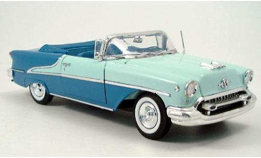Modellautos Oldsmobile Super 88 1/18 Welly Cabriolet grün/blau 1955 Oldsmobile Super 88 1/18 Welly Cabriolet grün/blau 1955 modellautos