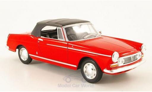 Modellautos Peugeot 404 Cabriolet 1/24 Welly Cabriolet rot 1963 geschlossen Peugeot 404 Cabriolet 1/24 Welly Cabriolet rot 1963 geschlossen modellautos