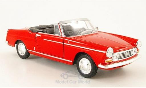 Modellautos Peugeot 404 1/24 Welly Cabriolet rot 1963 ohne Vitrine Peugeot 404 1/24 Welly Cabriolet rot 1963 ohne Vitrine modellautos