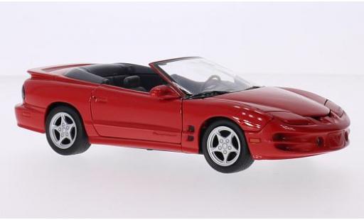 Modellautos Pontiac Firebird 1/24 Welly Cabrio rot 2001 Pontiac Firebird 1/24 Welly Cabrio rot 2001 modellautos
