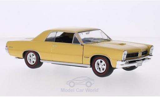 Modellautos Pontiac GTO 1/24 Welly mettalic gold 1965 Pontiac GTO 1/24 Welly mettalic gold 1965 modellautos