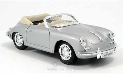 Modellautos Porsche 356 1/24 Welly B Cabriolet silber Porsche 356 1/24 Welly B Cabriolet silber modellautos