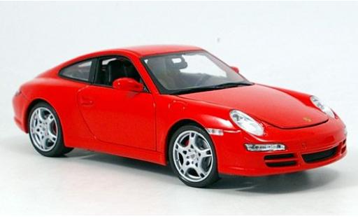 Modellautos Porsche 997 S 1/18 Welly 911  Carrera Coupe rot 1:18 Porsche 997 S 1/18 Welly 911  Carrera Coupe rot 1:18 modellautos