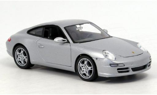 Modellautos Porsche 997 S 1/24 Welly 911  Carrera silber 1:24 Porsche 997 S 1/24 Welly 911  Carrera silber 1:24 modellautos