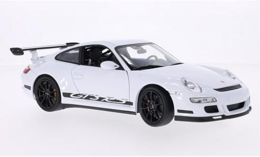 Modellautos Porsche 997 GT3 RS 1/18 Welly 911 () GT3 RS weiss/Dekor Porsche 997 GT3 RS 1/18 Welly 911 () GT3 RS weiss/Dekor modellautos