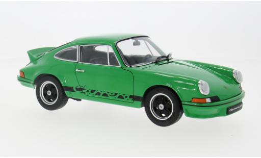 Porsche 911 1/18 Welly Carrera RS 2.7 grün/schwarz 1973 1:18 modellautos