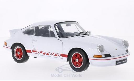 Modellautos Porsche 911 RS 1/18 Welly Carrera RS weiss/rot 1973 Porsche 911 RS 1/18 Welly Carrera RS weiss/rot 1973 modellautos