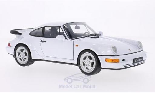 Modellautos Porsche 964 Turbo 1/18 Welly 911 Turbo () weiss Porsche 964 Turbo 1/18 Welly 911 Turbo () weiss modellautos