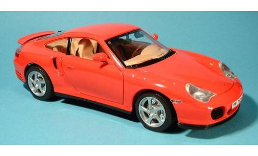 Porsche 911 1/18 Welly turbo rot 1:18 modellautos
