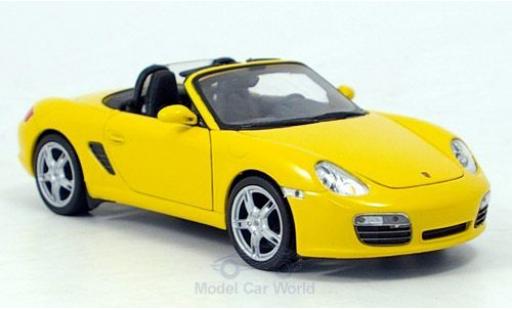 Modellautos Porsche Boxster 1/24 Welly S gelb Porsche Boxster 1/24 Welly S gelb modellautos