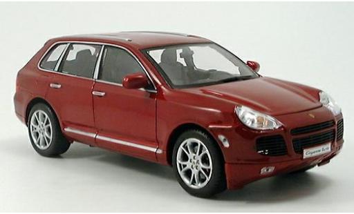 Modellautos Porsche Cayenne Turbo 1/18 Welly turbo dk. rot 1:18 Porsche Cayenne Turbo 1/18 Welly turbo dk. rot 1:18 modellautos