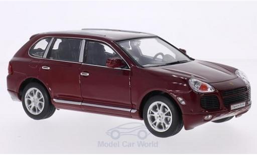 Modellautos Porsche Cayenne Turbo 1/24 Welly Turbo rot Porsche Cayenne Turbo 1/24 Welly Turbo rot modellautos
