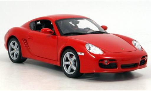 Modellautos Porsche Cayman 1/18 Welly rot 1:18 Porsche Cayman 1/18 Welly rot 1:18 modellautos
