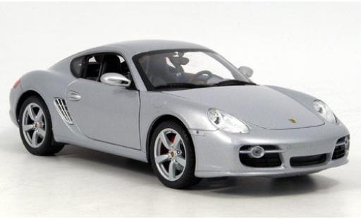 Modellautos Porsche Cayman 1/18 Welly silber 1:18 Porsche Cayman 1/18 Welly silber 1:18 modellautos