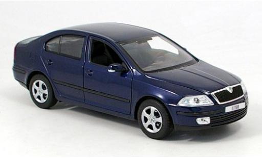 Modellautos Skoda Octavia 1/24 Welly dkl.-blau 1:24 Skoda Octavia 1/24 Welly dkl.-blau 1:24 modellautos