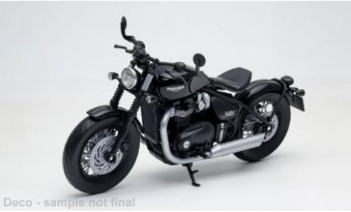 Triumph Bonneville 1/12 Welly Bobber schwarz 1:12 modellautos
