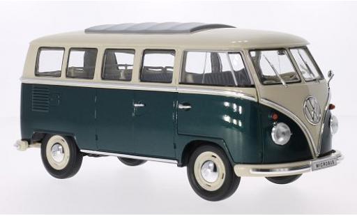 Modellautos Volkswagen T1 1/18 Welly Bus grün/weiss 1962 1:18 Volkswagen T1 1/18 Welly Bus grün/weiss 1962 1:18 modellautos