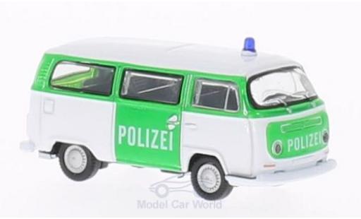 Volkswagen T2 1/87 Welly Bus Polizei 1972 modellautos