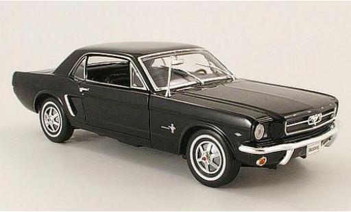 Modellautos Ford Mustang 1/18 Welly Coupe noire 1964 Ford Mustang 1/18 Welly Coupe noire 1964 modellautos