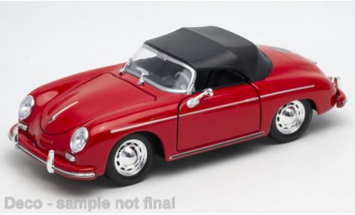 Modellautos Porsche 356 1/24 Welly A Speedster rot Porsche 356 1/24 Welly A Speedster rot modellautos
