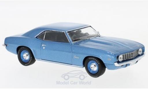 Modellautos Chevrolet Camaro 1/43 WhiteBox mettalic blau 1969 Chevrolet Camaro 1/43 WhiteBox mettalic blau 1969 modellautos