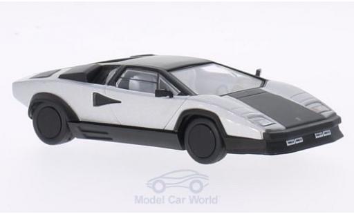 Modellautos Lamborghini Countach 1/43 WhiteBox Evoluzione silber/matt-schwarz 1987 Lamborghini Countach 1/43 WhiteBox Evoluzione silber/matt-schwarz 1987 modellautos