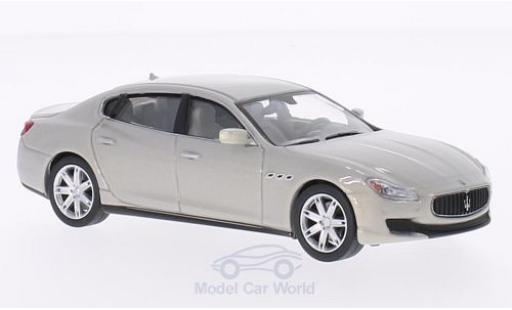 Modellautos Maserati Quattroporte 1/43 WhiteBox GTS mettalic grau 2013 Maserati Quattroporte 1/43 WhiteBox GTS mettalic grau 2013 modellautos