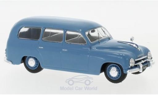 Modellautos Skoda 120 1/43 WhiteBox 1 Kombi blau 1954 Skoda 120 1/43 WhiteBox 1 Kombi blau 1954 modellautos