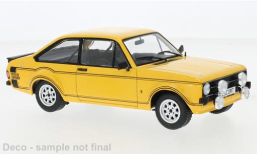 Modellautos Ford Escort 1/24 WhiteBox MK II 1600 Sport jaune 1977 Ford Escort 1/24 WhiteBox MK II 1600 Sport jaune 1977 modellautos