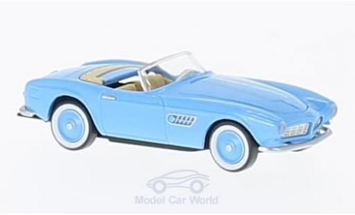 Bmw 507 1/87 Wiking blau modellautos