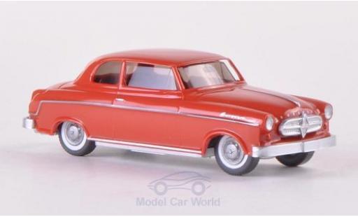 Modellautos Borgward Isabella 1/87 Wiking rot Borgward Isabella 1/87 Wiking rot modellautos
