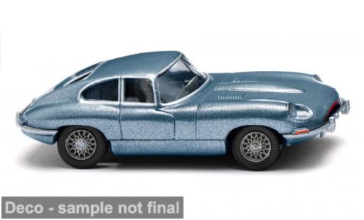 Jaguar E-Type 1/87 Wiking Coupe blau 1961 1:87 modellautos