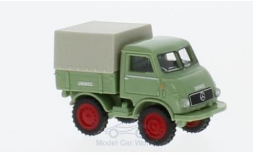 Modellautos Mercedes Unimog 1/87 Wiking U 401 grün Mercedes Unimog 1/87 Wiking U 401 grün modellautos
