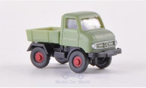 Modellautos Mercedes Unimog 1/160 Wiking U 411 grün Mercedes Unimog 1/160 Wiking U 411 grün modellautos